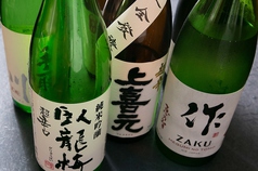 鰻に合う日本酒各種（※日本酒は盛っ切りでご提供）