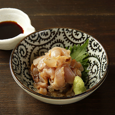 赤貝ひも/塩豆腐の素揚げ　各