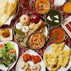 ネパール インド料理スンガバのコース写真