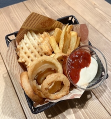 Wポテト＆オニオンリングセット