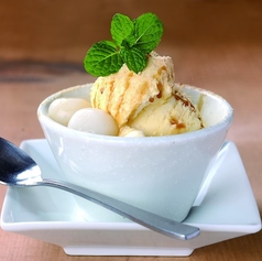 きなこ黒蜜バニラアイス/きなこ黒蜜抹茶アイス　各