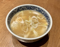 あおさの味噌汁　または　あら汁