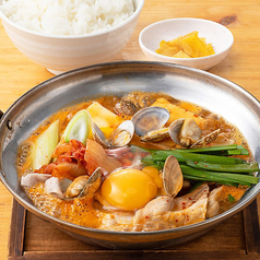 <鍋定食:月>本格スンドゥブ定食