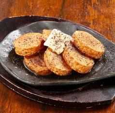 長芋のゆかり塩バター焼き