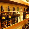 焼酎・日本酒の種類も豊富