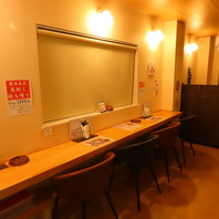 おひとり様でもお気軽にご来店ください