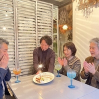 歓送迎会にも選べるサプライズ演出、ケーキも無料です