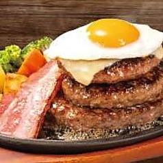 どんタワーハンバーグ