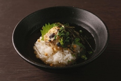 〆さばなめろう茶漬け