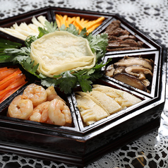 韓国薬膳料理 葉菜のコース写真