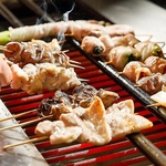 鍋・ぶりしゃぶ・海鮮はもちろん串焼きにも自信あり！一本一本丁寧に串打ちしております