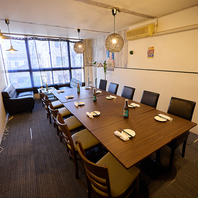 【完全個室◎】8名様～18名様にてご利用いただけます◎