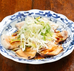 三河豚の炙り葱チャーシュー