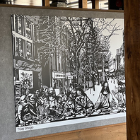 『最後の晩餐』などのインテリアにもこだわりあり★