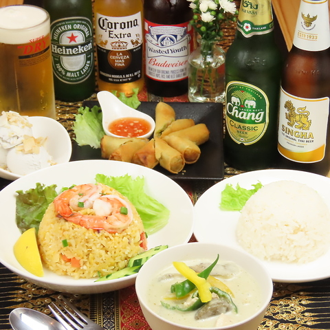 【浅草駅徒歩1分】タイ人シェフによる本格タイ料理とお酒が楽しめる！