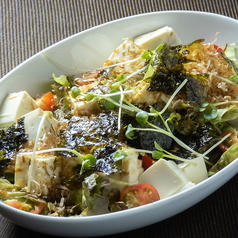 豆腐の和風サラダ