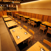 デート、記念日、接待など幅広いシーンに対応。