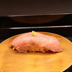 和牛肉のお寿司炙り