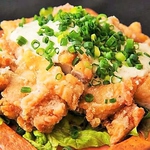 自家製のタルタルソースで一味も二味も違うチキン南蛮！隠れた人気料理です【八丁堀/居酒屋/送別会】