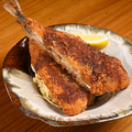 料理メニュー写真&nbsp;アジフライ キャベツとTARUTARU