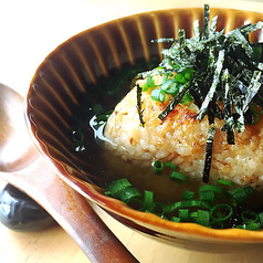 焼きおにぎり茶漬け