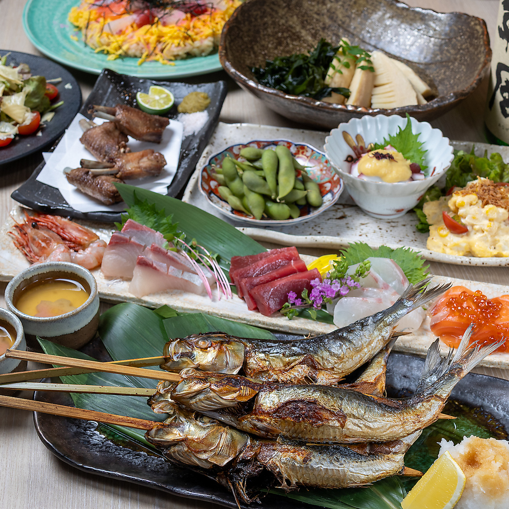 原始焼きも付いた豪華なコースもご用意！
