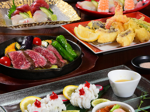 旬の食材を楽しむ旨い料理と播磨の美酒に舌鼓。