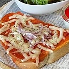 ピザトーストモーニング