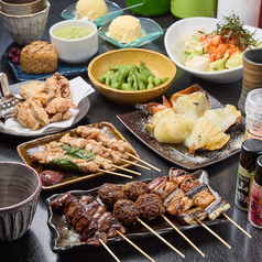 炭焼きDining 炭蓮のコース写真