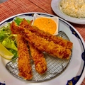 料理メニュー写真&nbsp;エビフライ セット