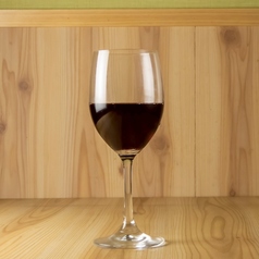 赤　グラス