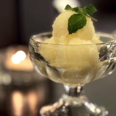 季節のシャーベット