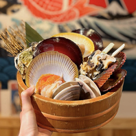 浜松街中なのに本格浜焼き!豊橋漁港等新鮮仕入れの海鮮