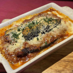 ナスのグラタン　パルミジャーノ風