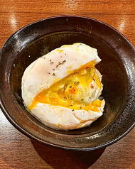 フライドエッグのせポテトサラダ