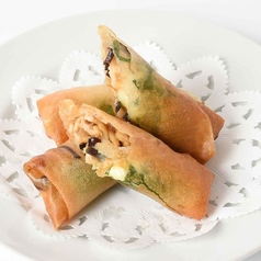 青じそのチーズ春巻き