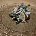 料理メニュー写真 蛍烏賊と菜の花の檸檬クリームチーズ和え