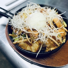 豚キムチ鉄板焼