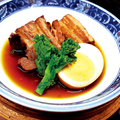 料理メニュー写真&nbsp;豚の角煮と煮玉子