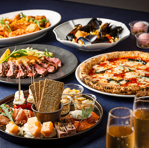 気軽な飲み会、大人数のパーティまで♪今日はサルヴァトーレで乾杯！