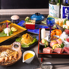 本鮪と創作和食　吟醸くらうど　にしき雲のコース写真