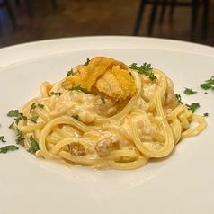 雲丹クリームパスタ