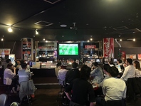 大型モニターあります♪