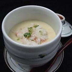 蟹茶碗蒸し