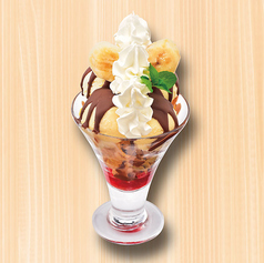 パリパリチョコバナナパフェ