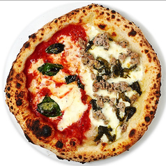 マルゲリータ&サルシッチャフリアリエッリ(サラダ&ドリンクバー付き)Rサイズ!