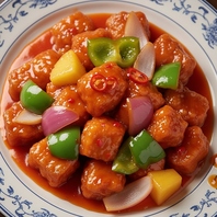 一番のおすすめ料理☆揚げ豚肉の甘酢炒め