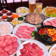ホルモン焼肉ほっちゃんのコース写真