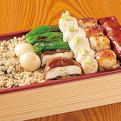 そぼろ焼鶏重