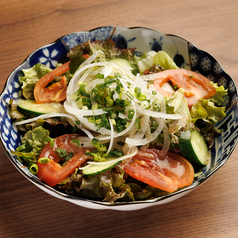 有機野菜のサラダ